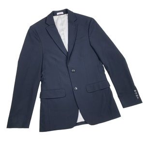 J.Ferrar Suit Jacket/Coat, 34R, Navy Blue